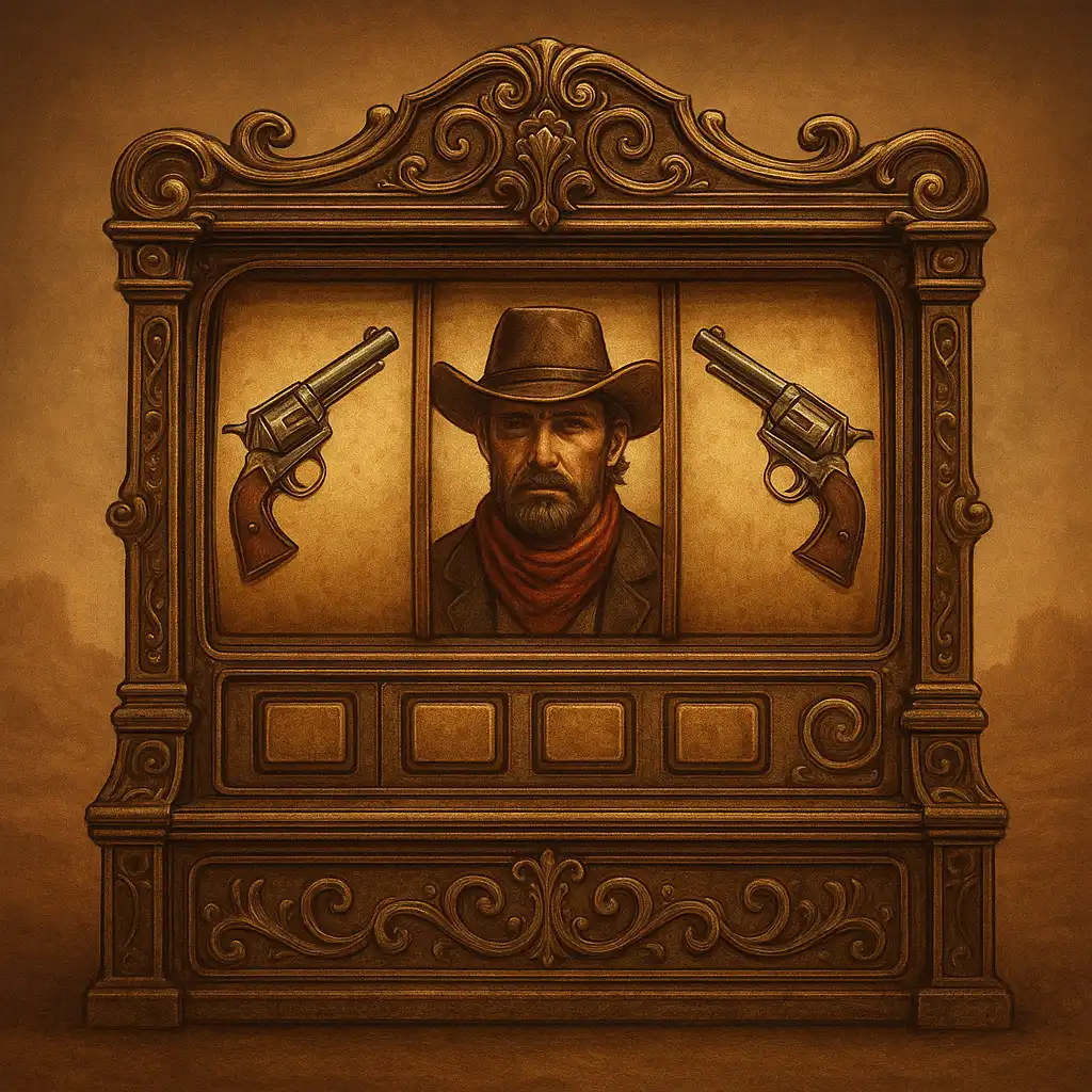 Wanted Dead or a Wild slot game artwork